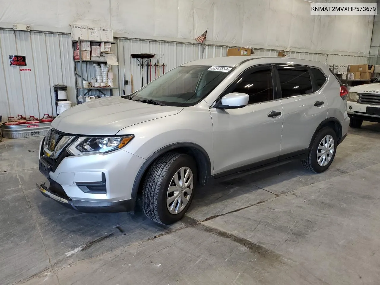 2017 Nissan Rogue S VIN: KNMAT2MVXHP573679 Lot: 68947664