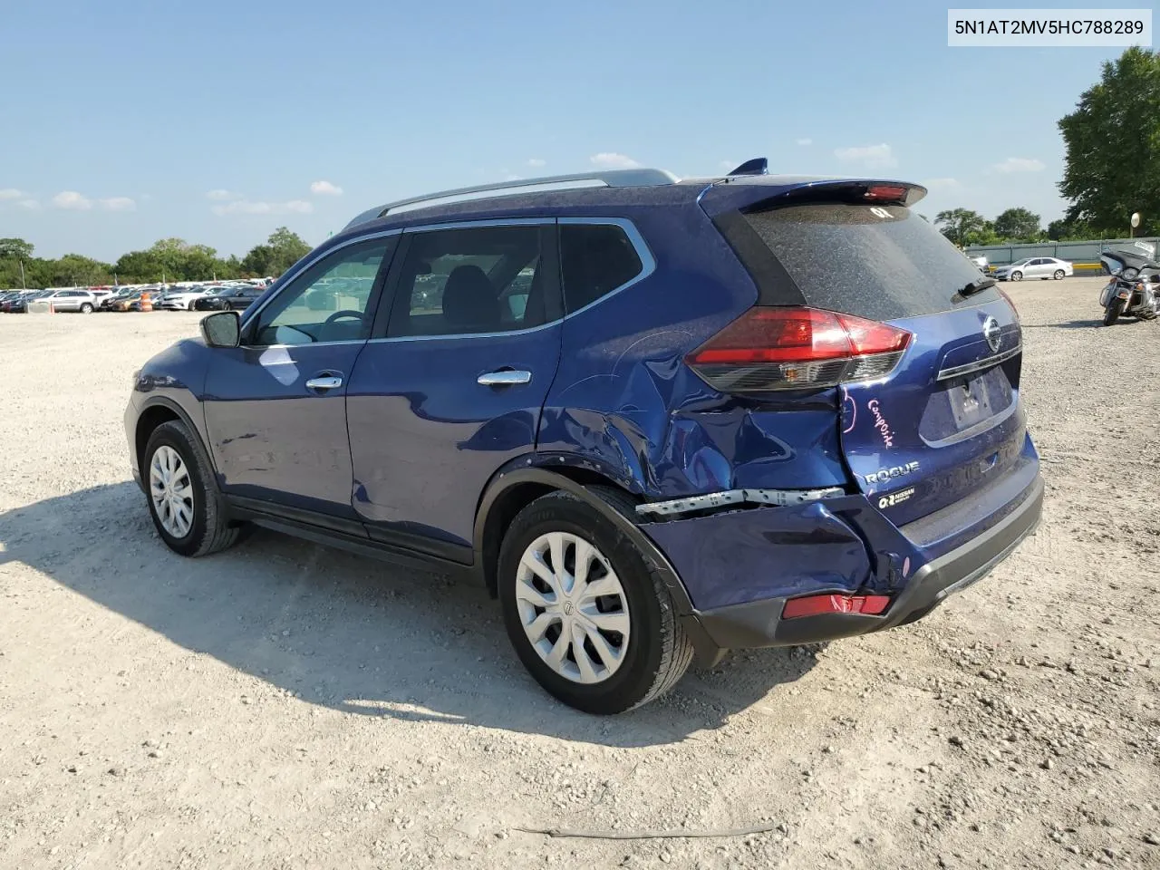 2017 Nissan Rogue Sv VIN: 5N1AT2MV5HC788289 Lot: 69050334