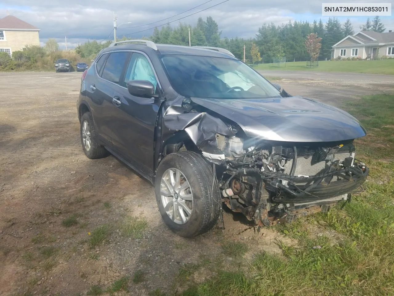 2017 Nissan Rogue Sv VIN: 5N1AT2MV1HC853011 Lot: 69053114