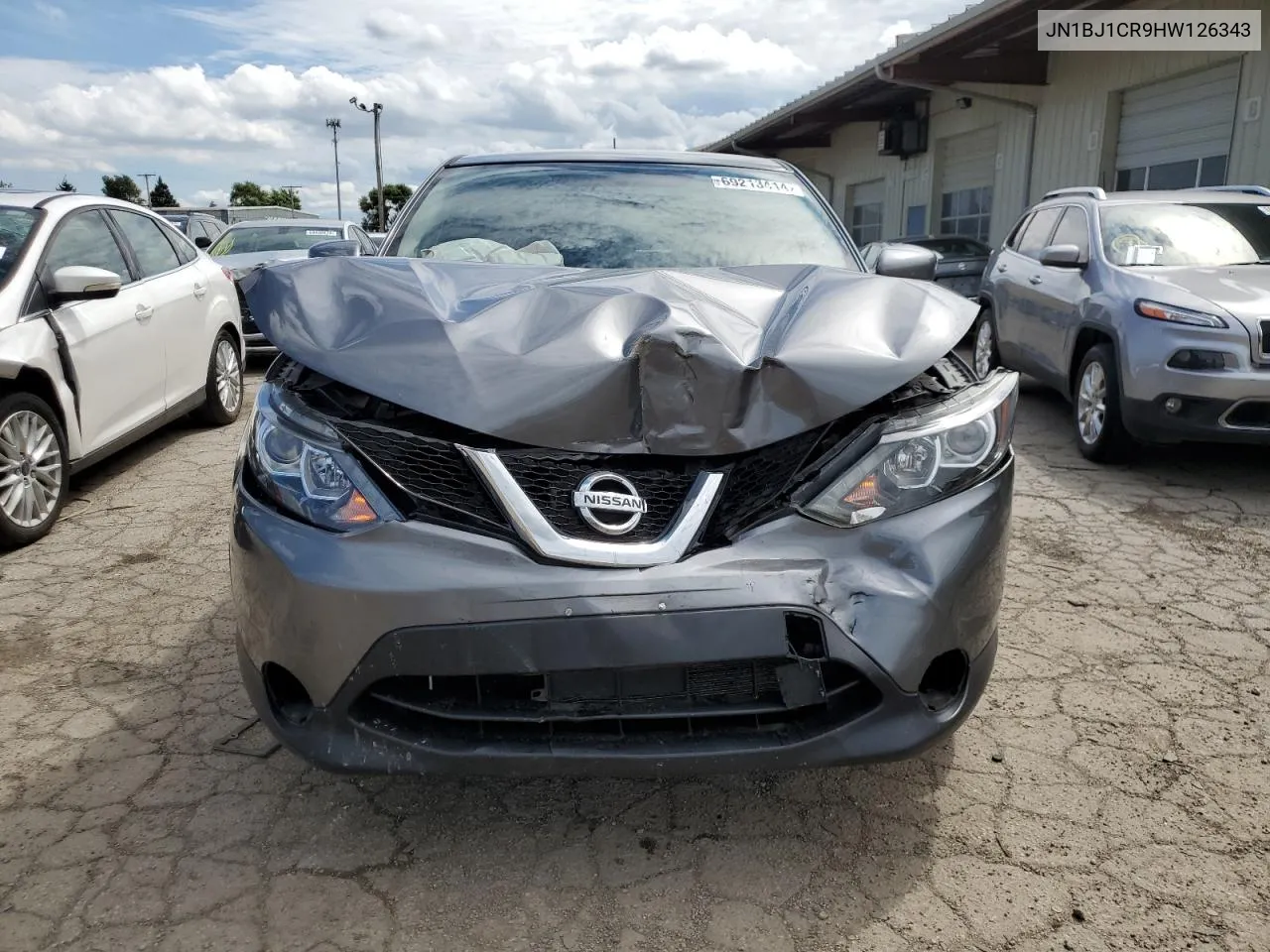 2017 Nissan Rogue Sport S VIN: JN1BJ1CR9HW126343 Lot: 69213414