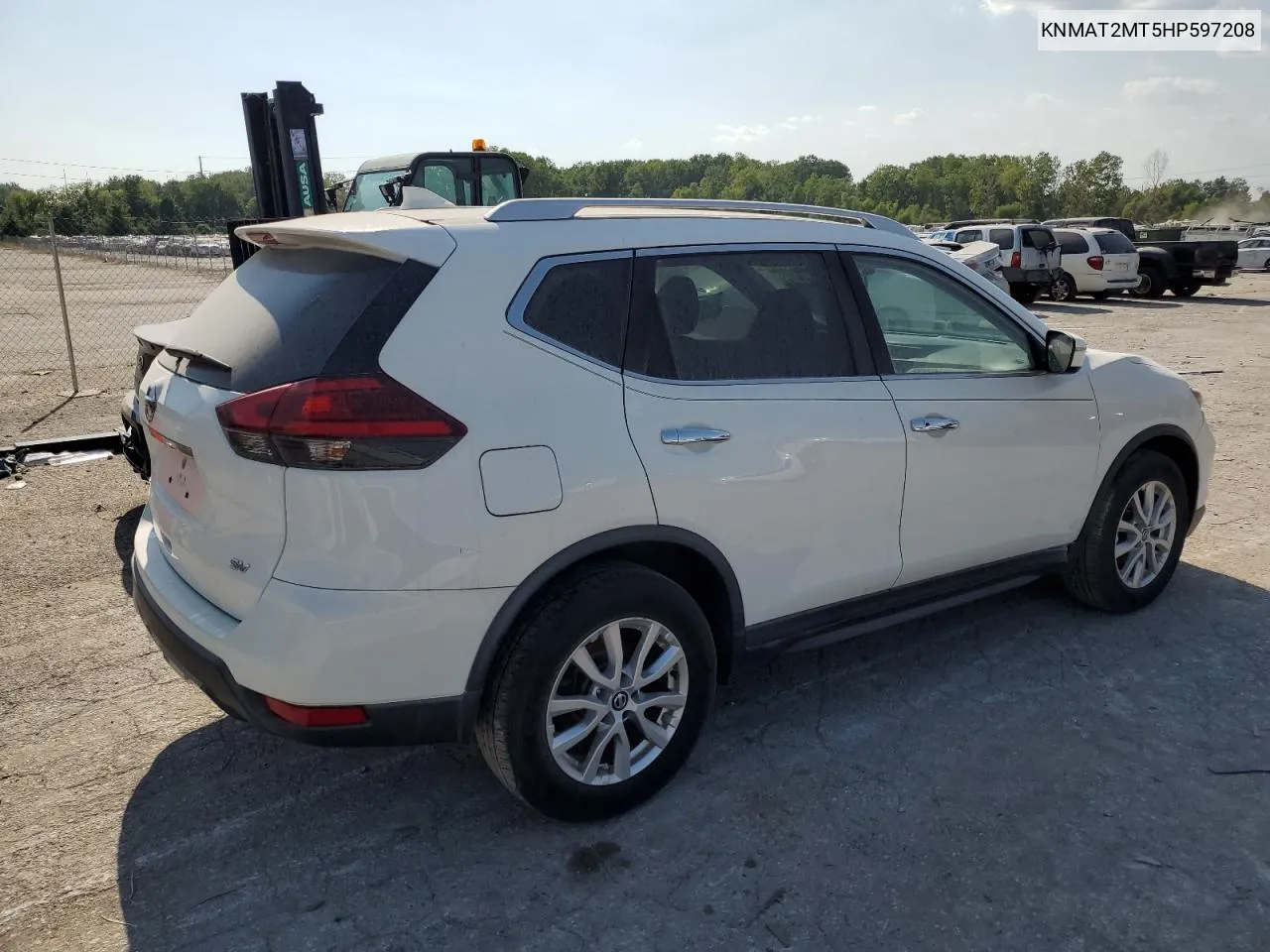 2017 Nissan Rogue S VIN: KNMAT2MT5HP597208 Lot: 69239934