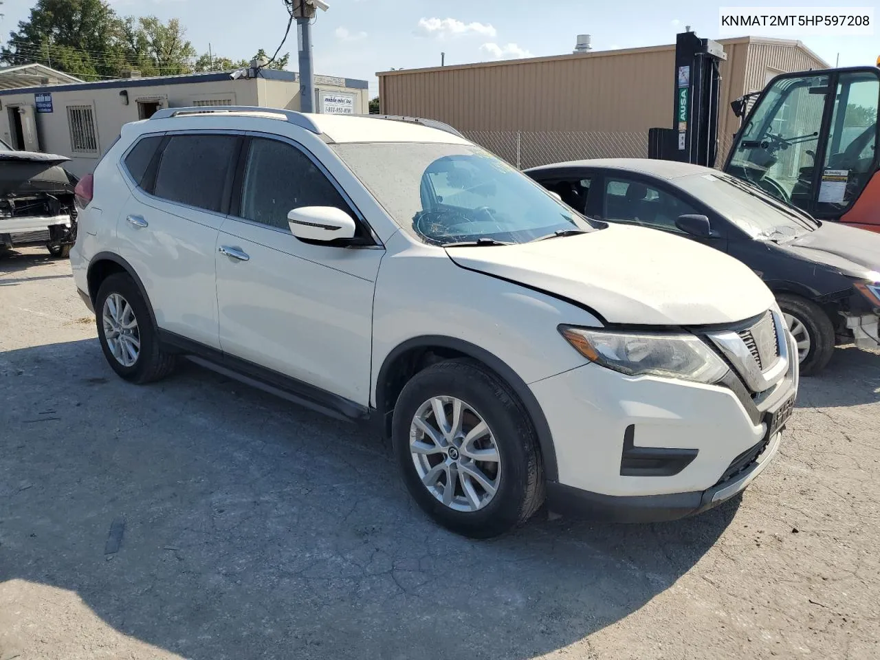 2017 Nissan Rogue S VIN: KNMAT2MT5HP597208 Lot: 69239934