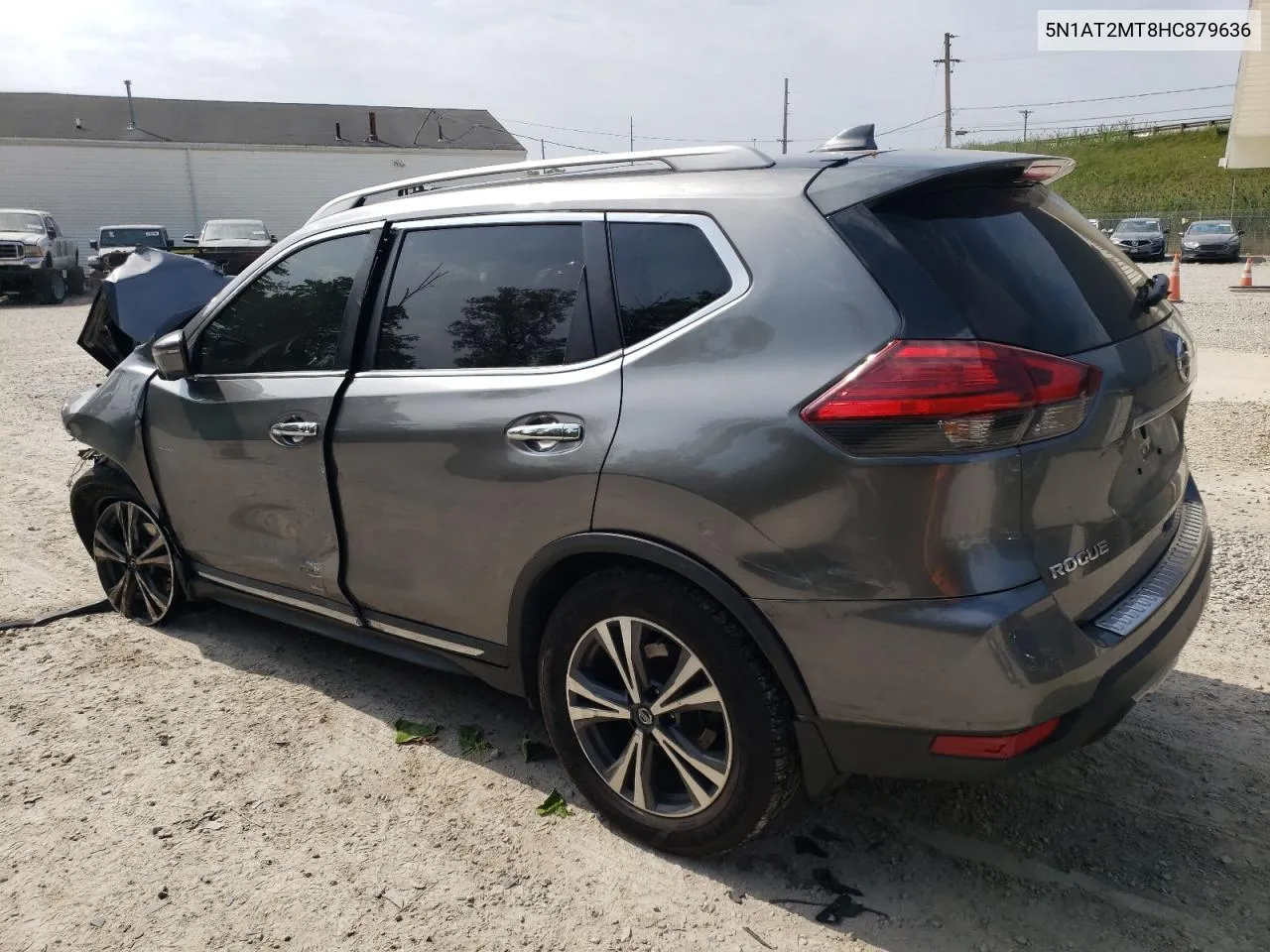 2017 Nissan Rogue S VIN: 5N1AT2MT8HC879636 Lot: 69270924