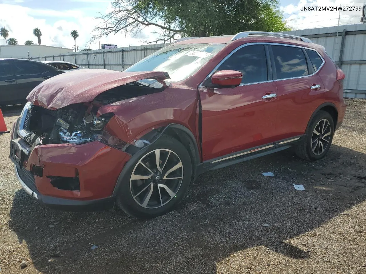 2017 Nissan Rogue S VIN: JN8AT2MV2HW272799 Lot: 69288224