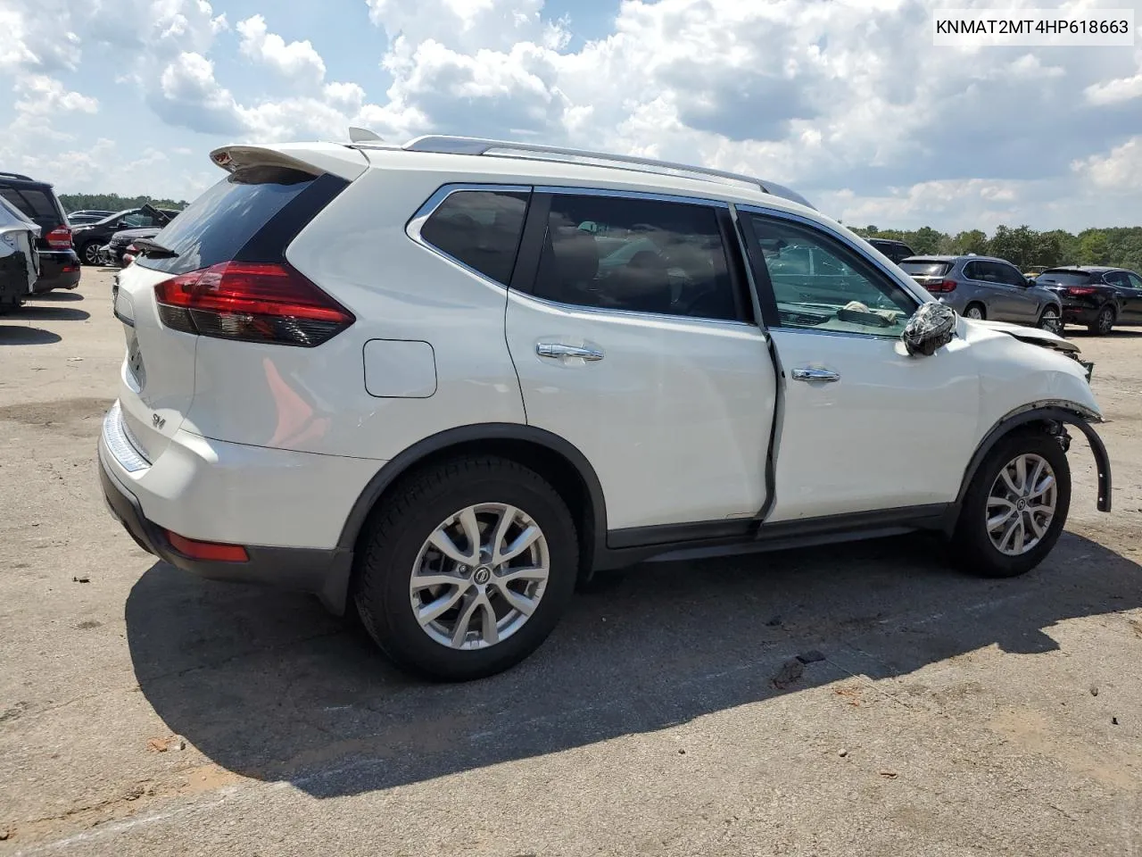 2017 Nissan Rogue S VIN: KNMAT2MT4HP618663 Lot: 69294394