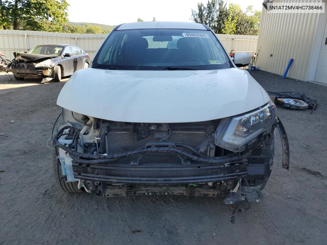 5N1AT2MV4HC738466 2017 Nissan Rogue Sv