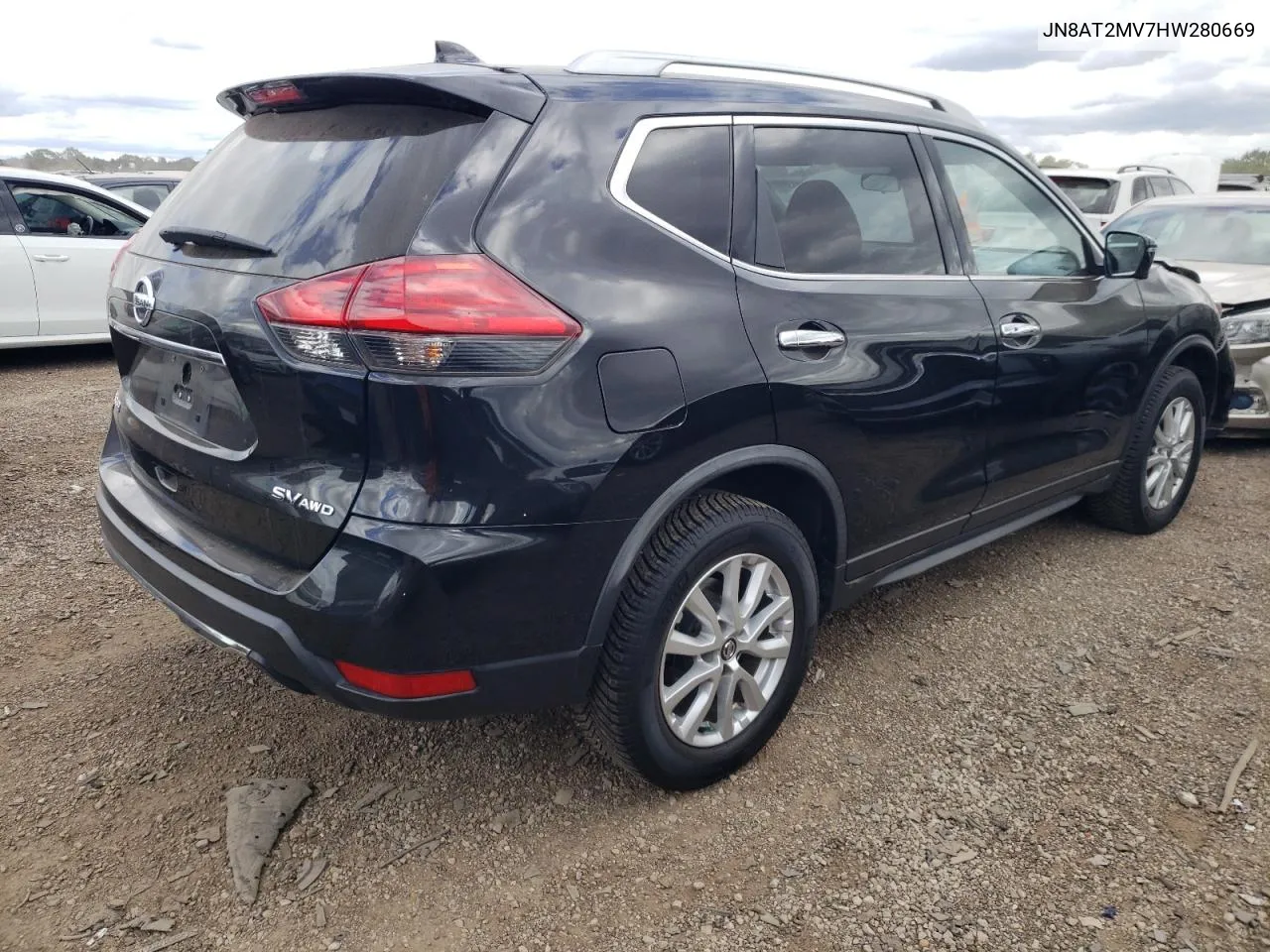 2017 Nissan Rogue S VIN: JN8AT2MV7HW280669 Lot: 69548584