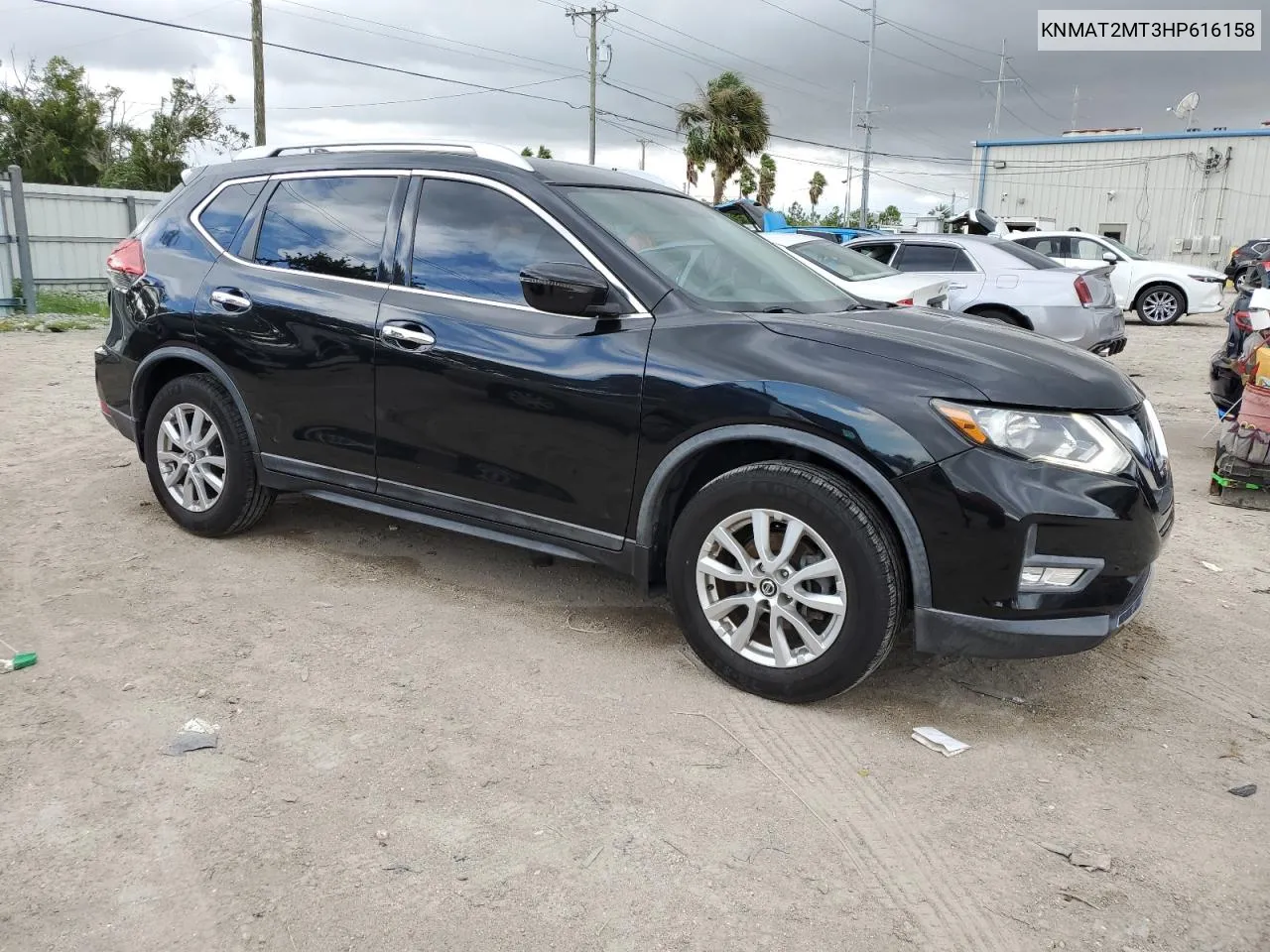 2017 Nissan Rogue S VIN: KNMAT2MT3HP616158 Lot: 69576644