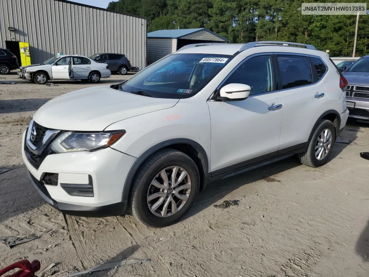 JN8AT2MV1HW017383 2017 Nissan Rogue S