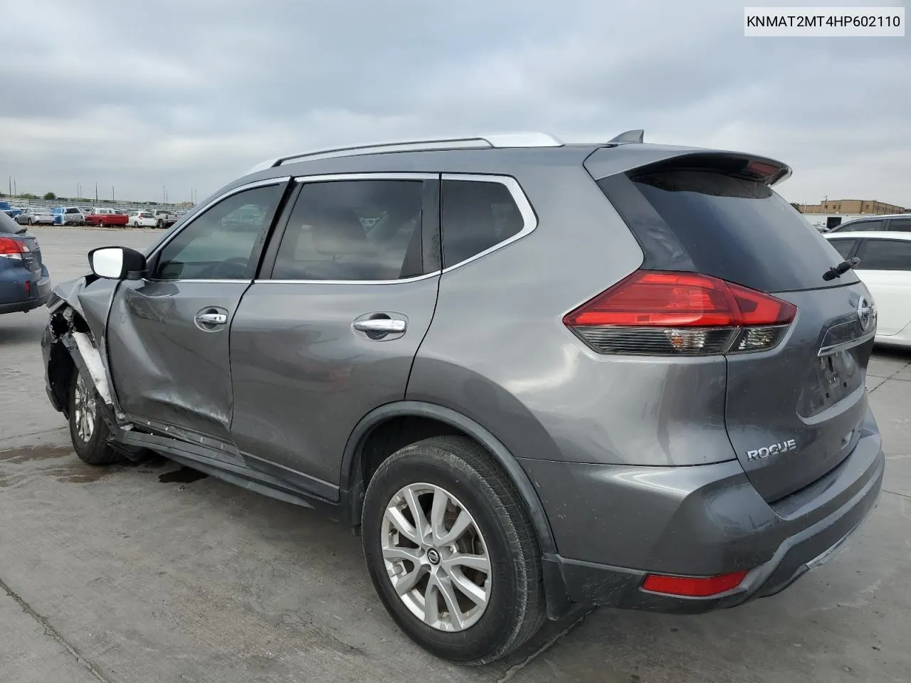 2017 Nissan Rogue S VIN: KNMAT2MT4HP602110 Lot: 69581384