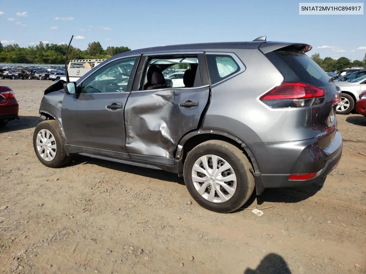 2017 Nissan Rogue Sv VIN: 5N1AT2MV1HC894917 Lot: 69601444