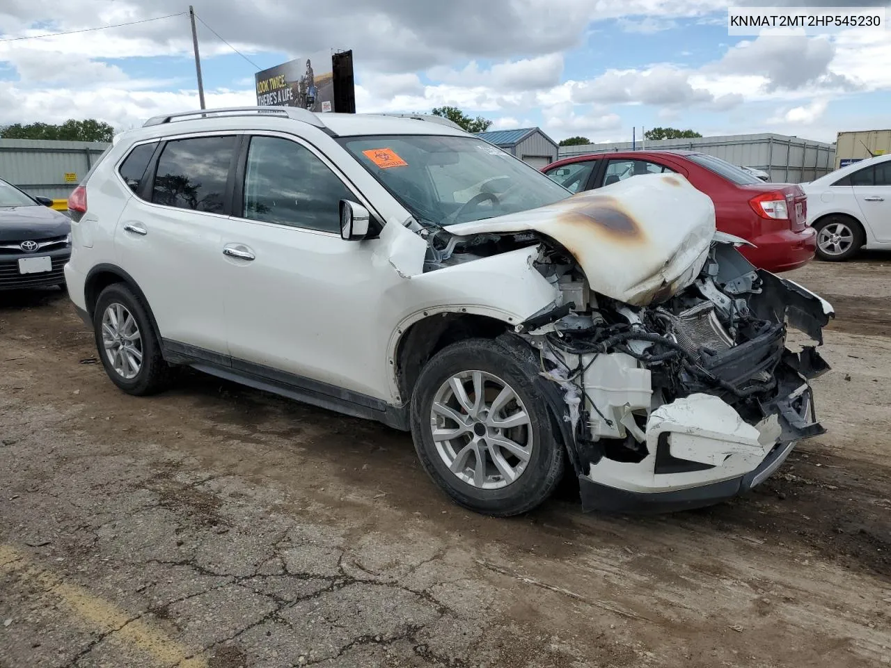 2017 Nissan Rogue S VIN: KNMAT2MT2HP545230 Lot: 69772144