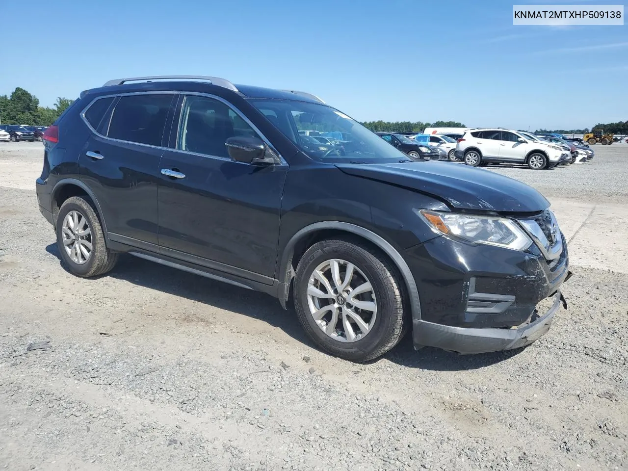 2017 Nissan Rogue S VIN: KNMAT2MTXHP509138 Lot: 69816514