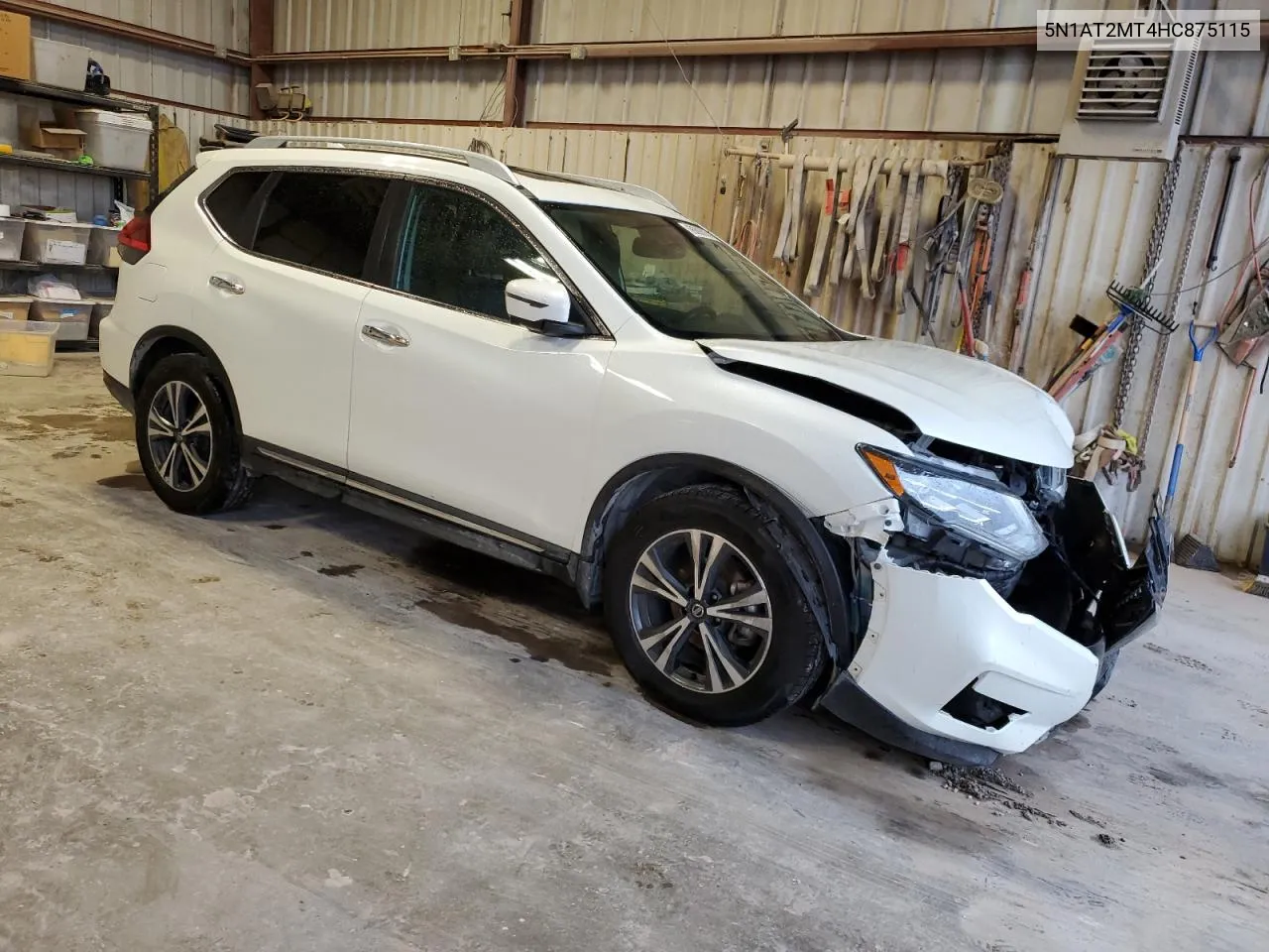 2017 Nissan Rogue S VIN: 5N1AT2MT4HC875115 Lot: 69886034