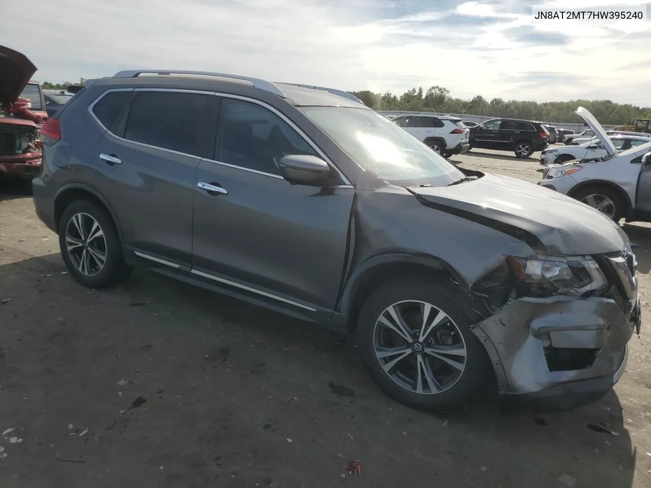 2017 Nissan Rogue S VIN: JN8AT2MT7HW395240 Lot: 69903824