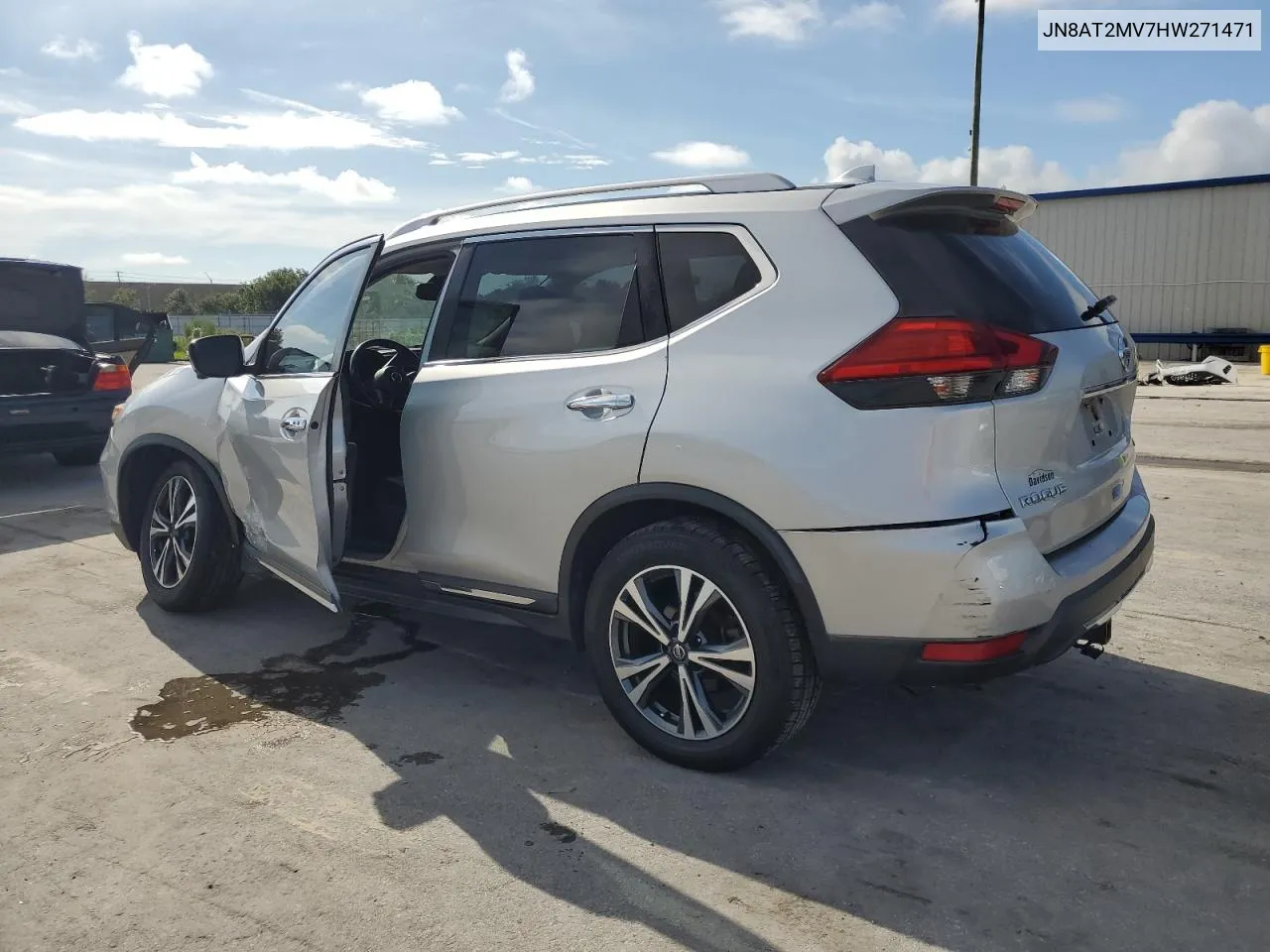 2017 Nissan Rogue S VIN: JN8AT2MV7HW271471 Lot: 70060164