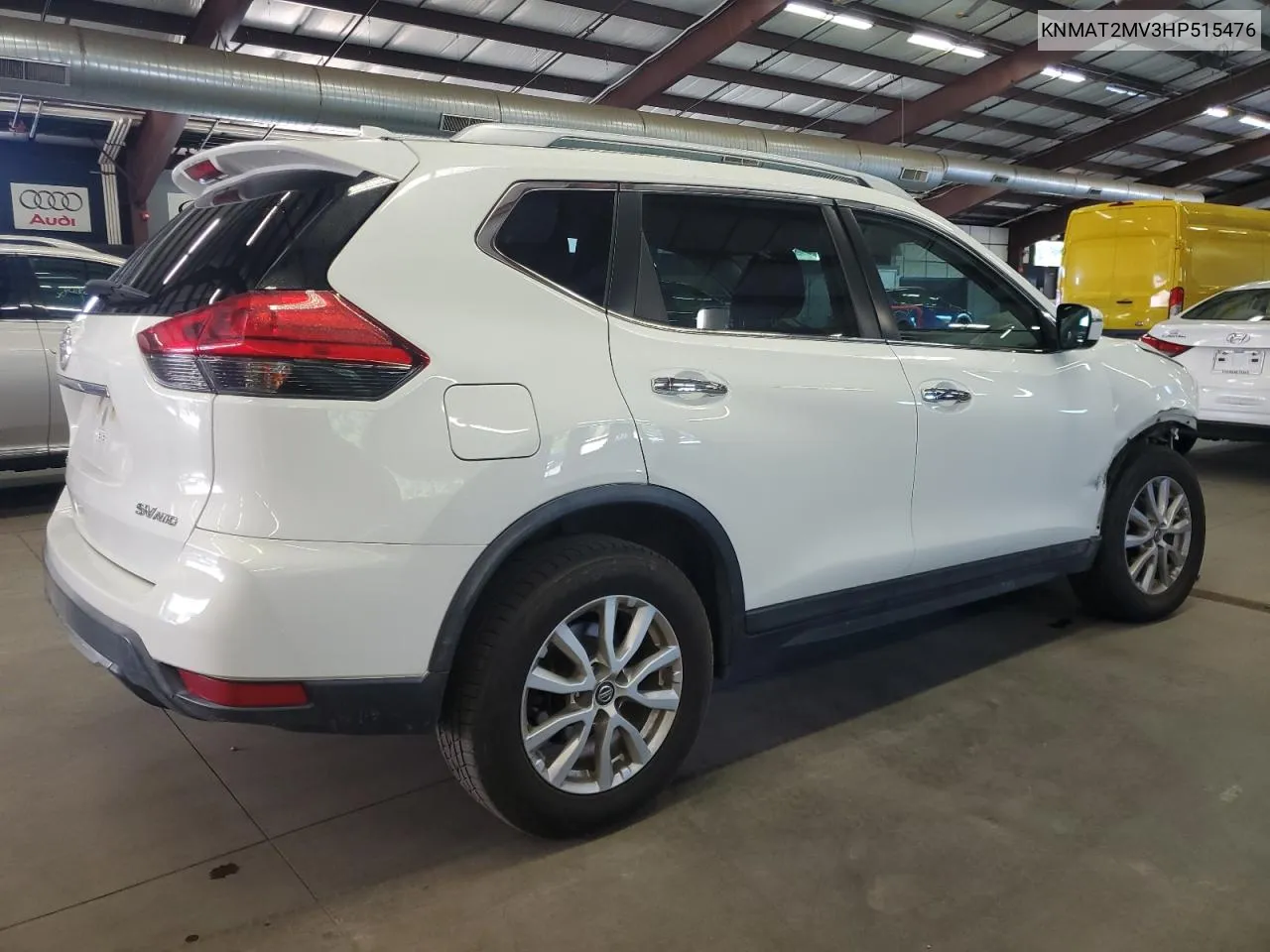 2017 Nissan Rogue S VIN: KNMAT2MV3HP515476 Lot: 70126854