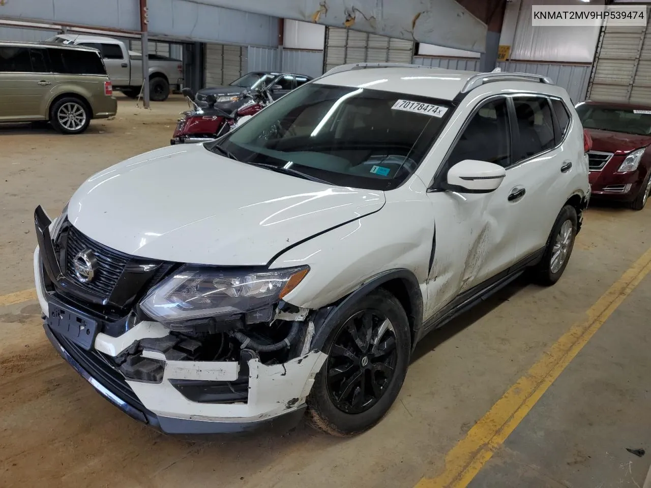 KNMAT2MV9HP539474 2017 Nissan Rogue S