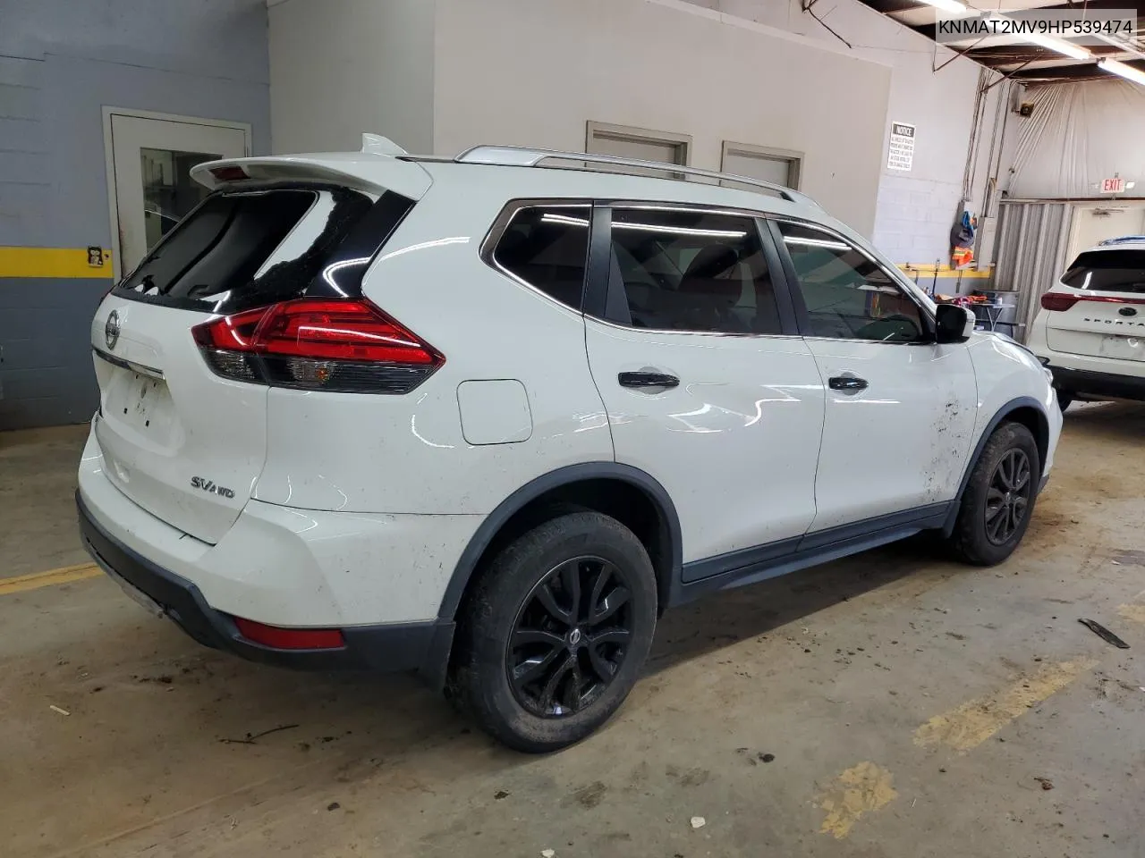 2017 Nissan Rogue S VIN: KNMAT2MV9HP539474 Lot: 70178474