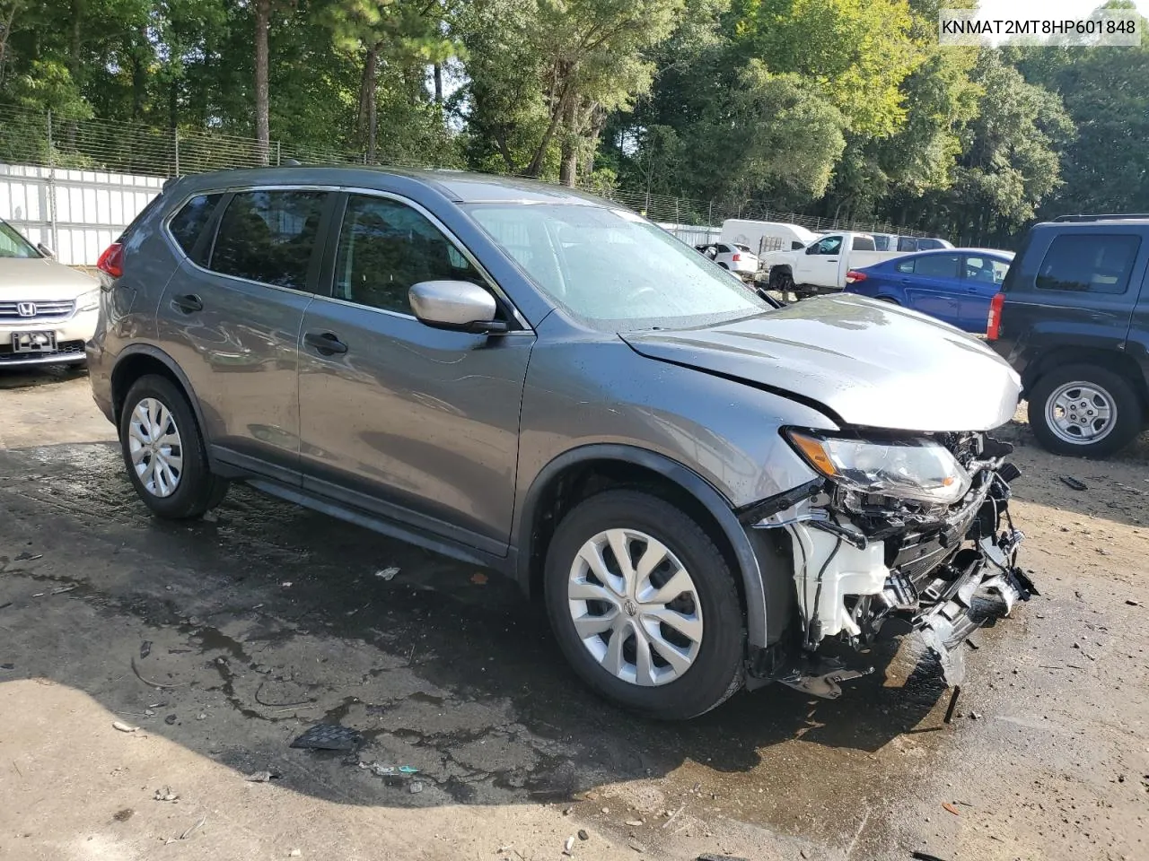 2017 Nissan Rogue S VIN: KNMAT2MT8HP601848 Lot: 70228234