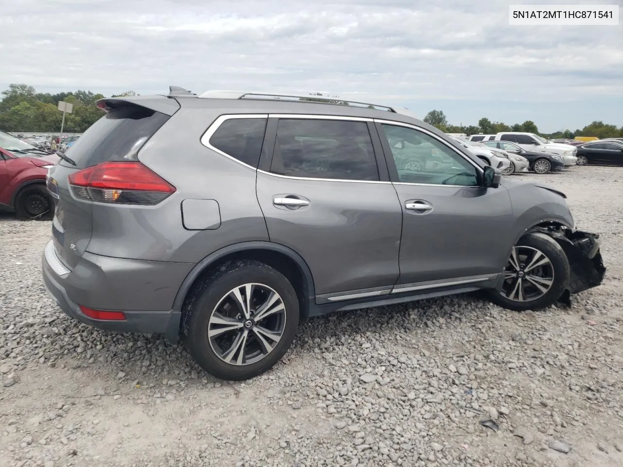 2017 Nissan Rogue S VIN: 5N1AT2MT1HC871541 Lot: 70430234