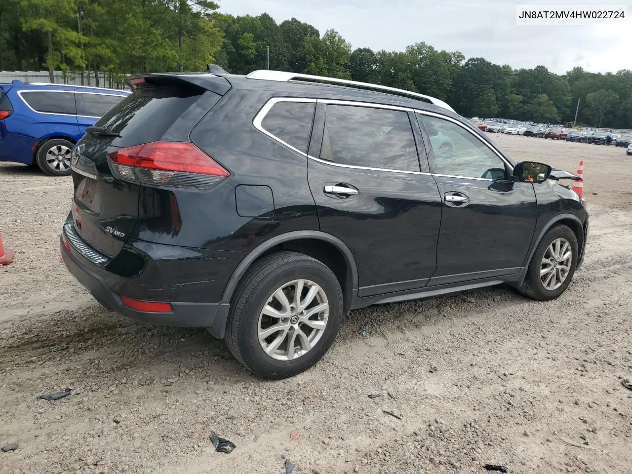 2017 Nissan Rogue S VIN: JN8AT2MV4HW022724 Lot: 70430674