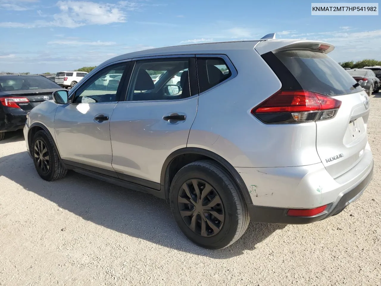 2017 Nissan Rogue S VIN: KNMAT2MT7HP541982 Lot: 70455904