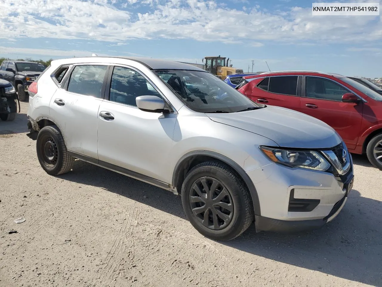 2017 Nissan Rogue S VIN: KNMAT2MT7HP541982 Lot: 70455904