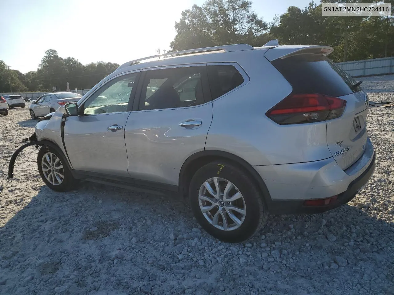 2017 Nissan Rogue Sv VIN: 5N1AT2MN2HC734416 Lot: 70594984