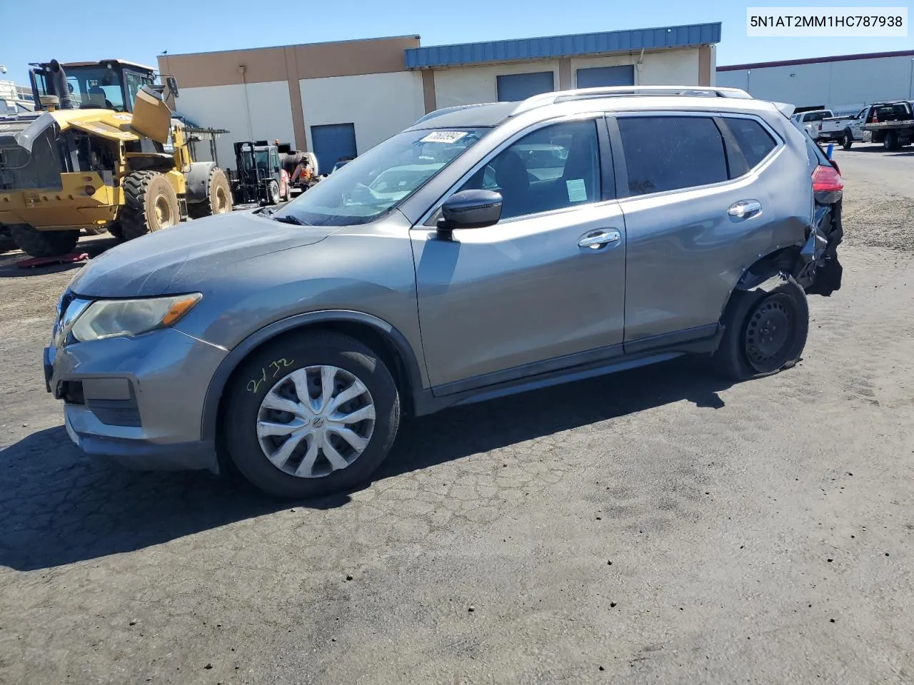 2017 Nissan Rogue S VIN: 5N1AT2MM1HC787938 Lot: 70600994