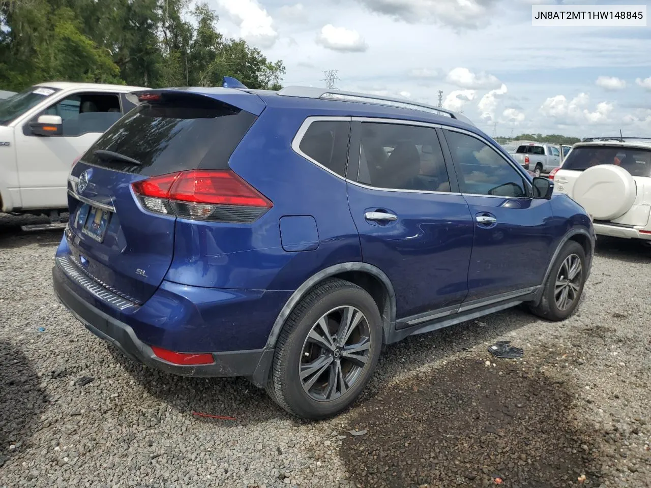 2017 Nissan Rogue S VIN: JN8AT2MT1HW148845 Lot: 70651444