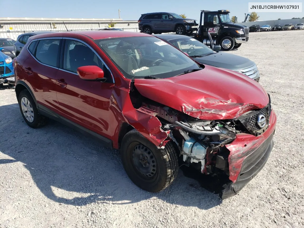 2017 Nissan Rogue Sport S VIN: JN1BJ1CR8HW107931 Lot: 70763124