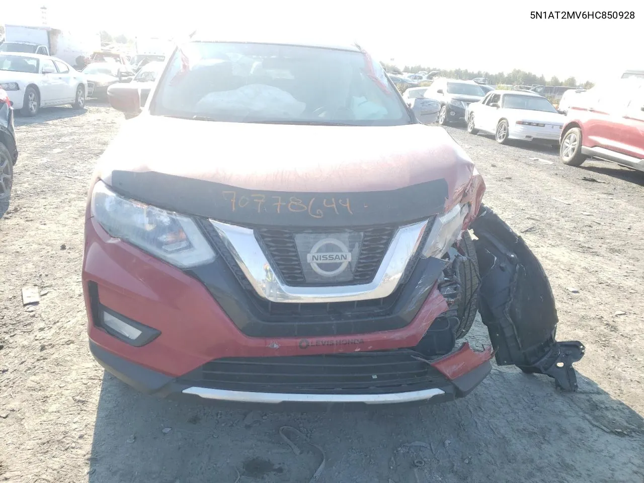 5N1AT2MV6HC850928 2017 Nissan Rogue Sv