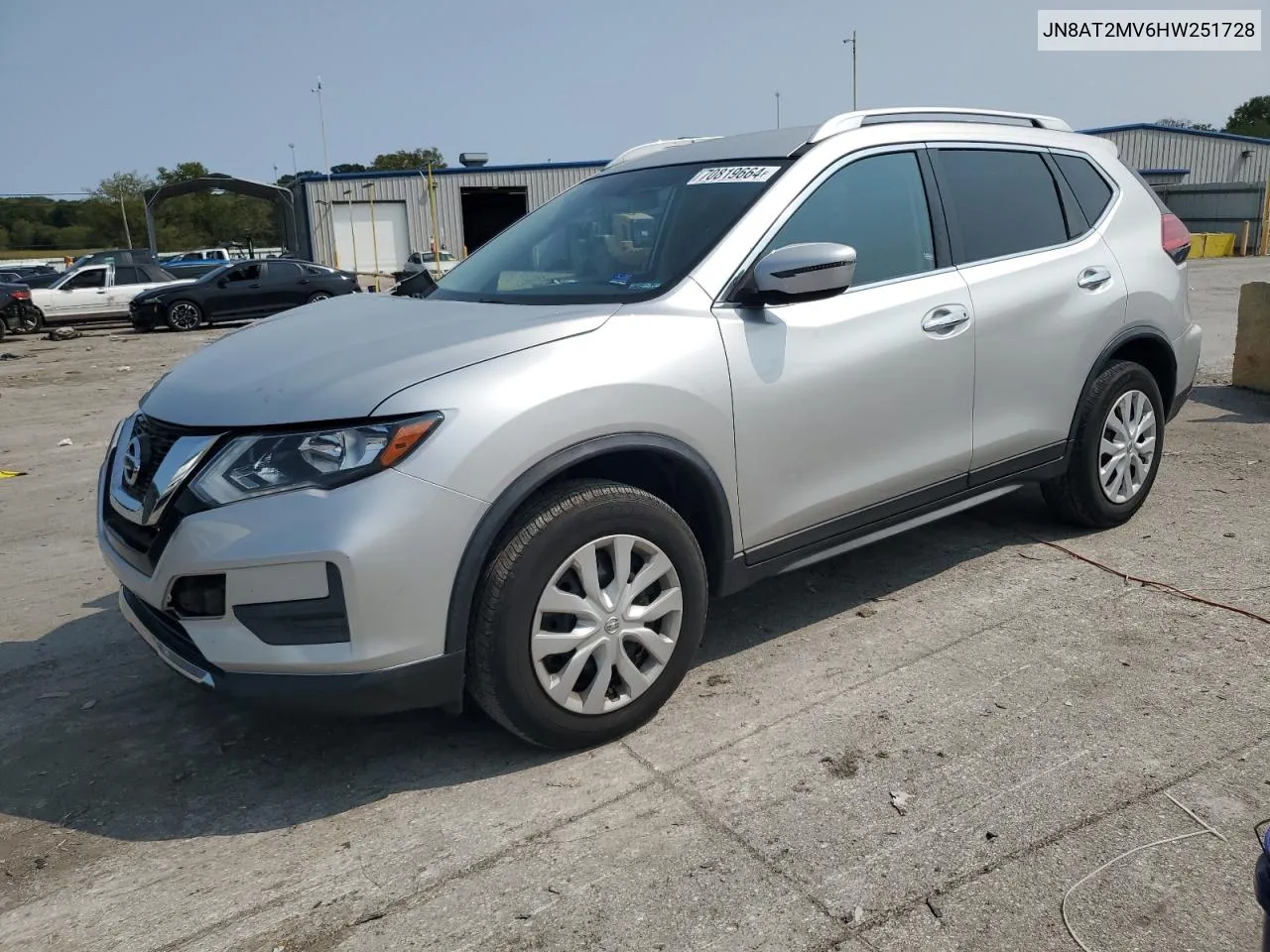 JN8AT2MV6HW251728 2017 Nissan Rogue S