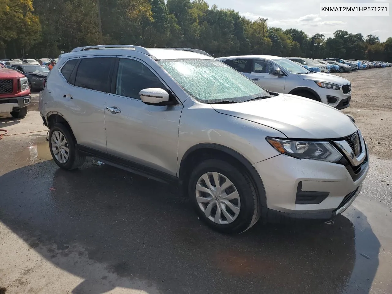 2017 Nissan Rogue S VIN: KNMAT2MV1HP571271 Lot: 70840964