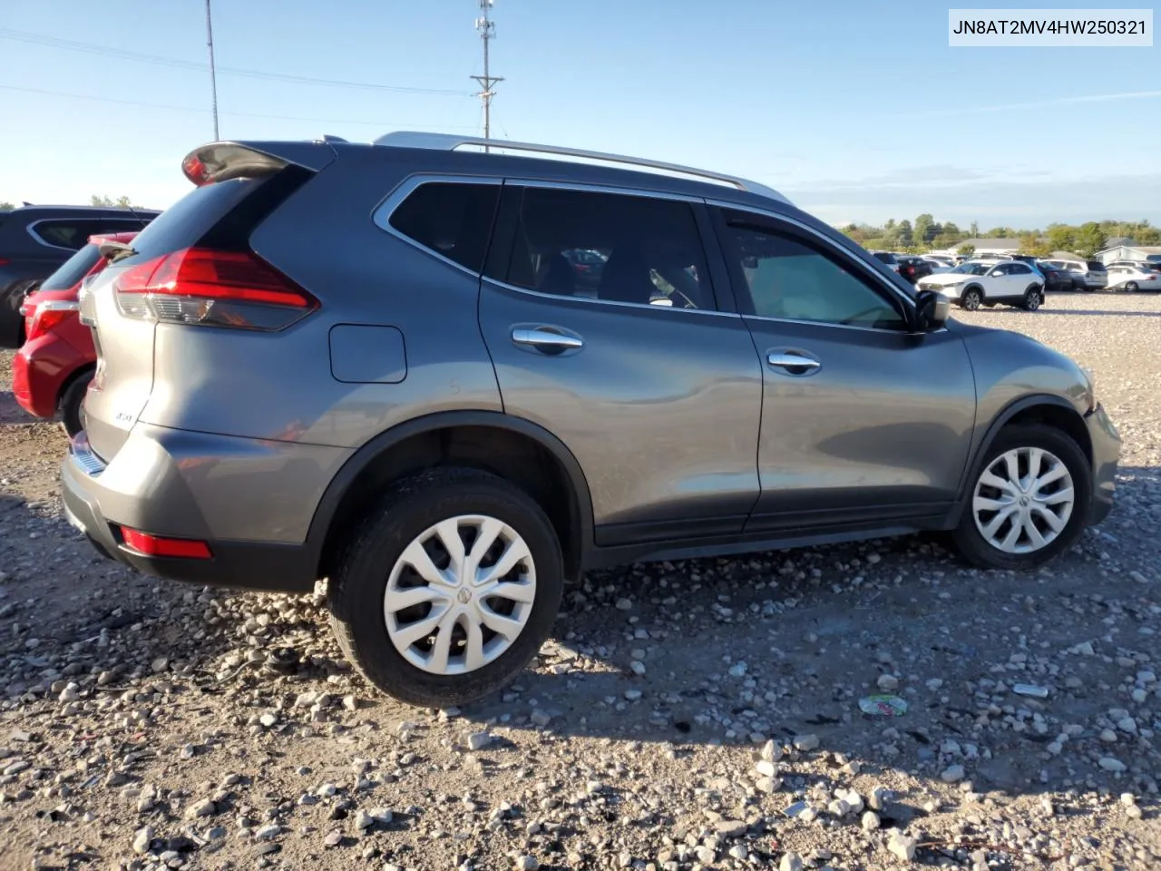 2017 Nissan Rogue S VIN: JN8AT2MV4HW250321 Lot: 70882724