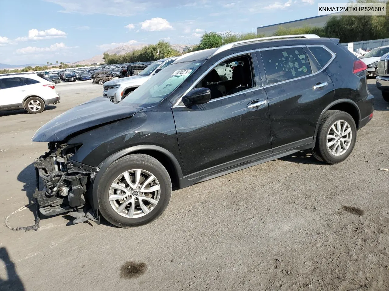 2017 Nissan Rogue S VIN: KNMAT2MTXHP526604 Lot: 70918214