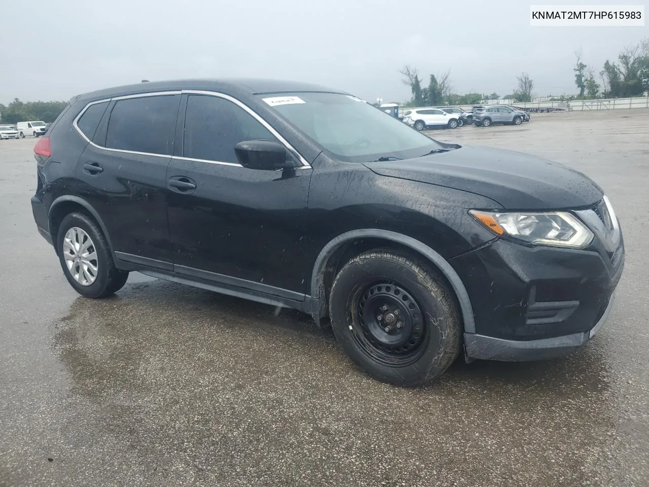 2017 Nissan Rogue S VIN: KNMAT2MT7HP615983 Lot: 70920254