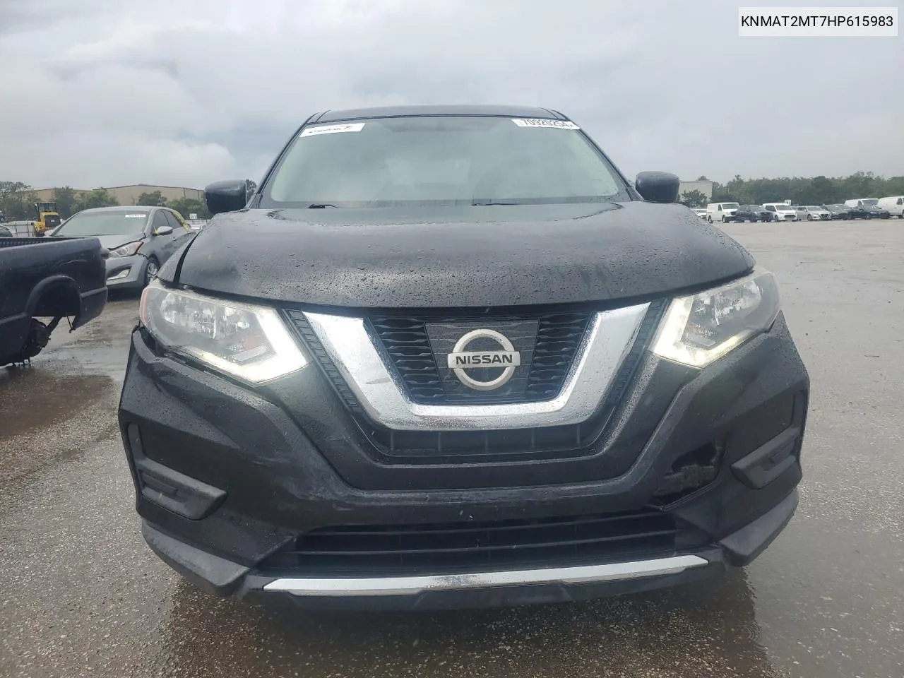 2017 Nissan Rogue S VIN: KNMAT2MT7HP615983 Lot: 70920254