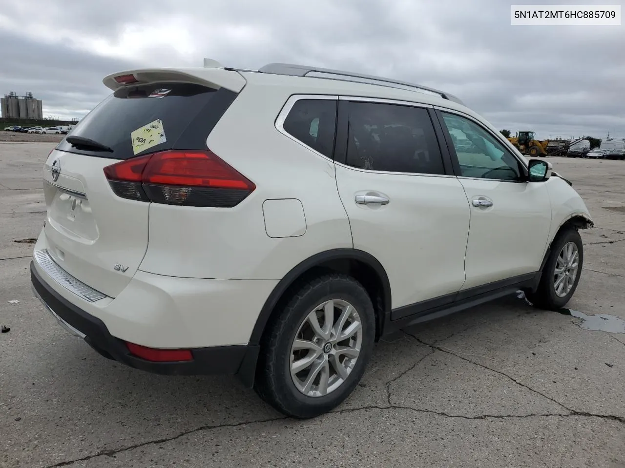 2017 Nissan Rogue S VIN: 5N1AT2MT6HC885709 Lot: 71017504