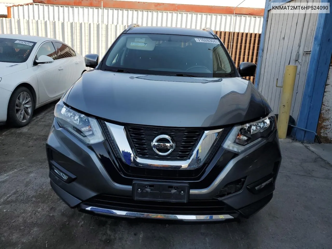 2017 Nissan Rogue S VIN: KNMAT2MT6HP524090 Lot: 71028364