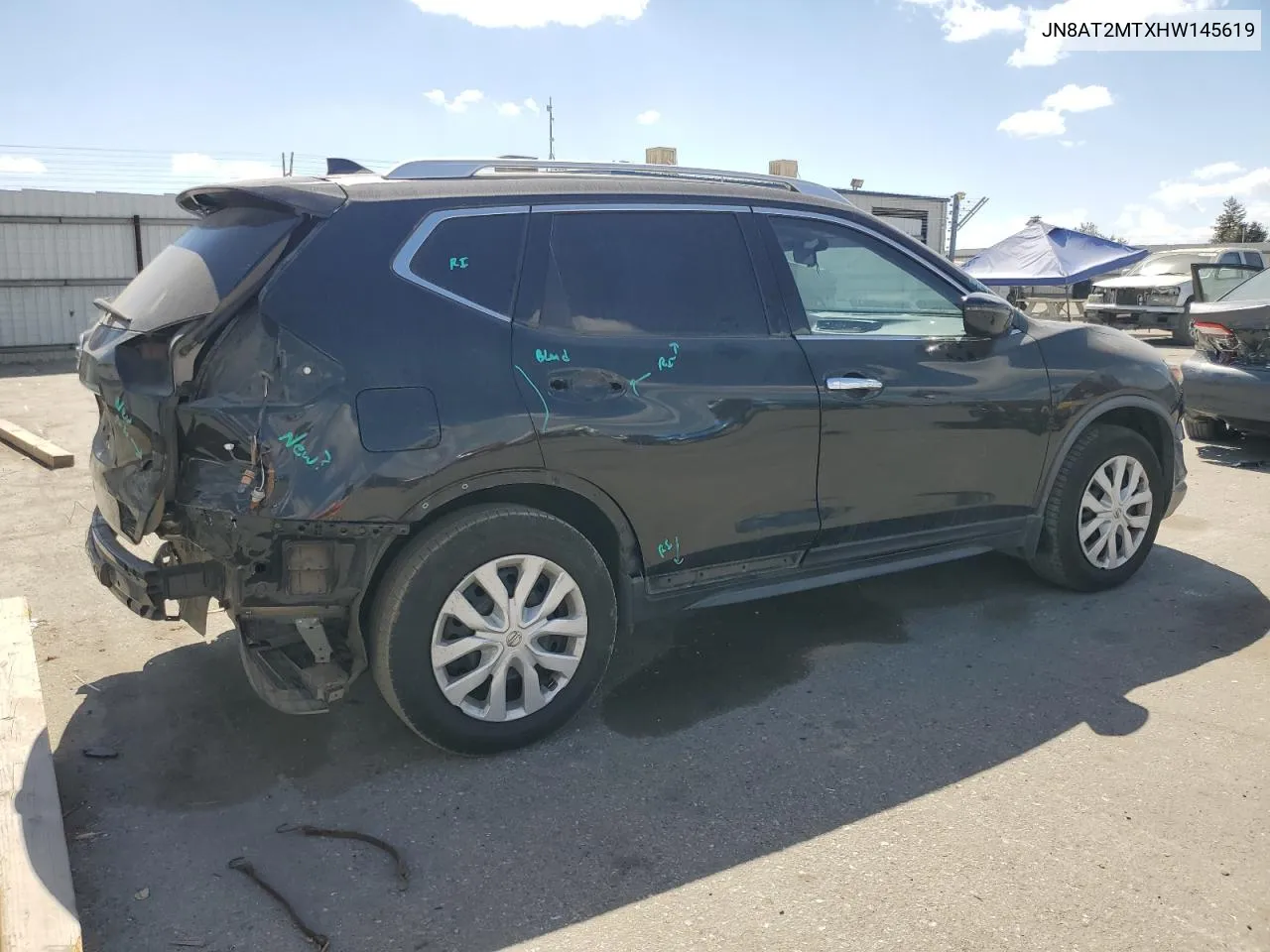 JN8AT2MTXHW145619 2017 Nissan Rogue S