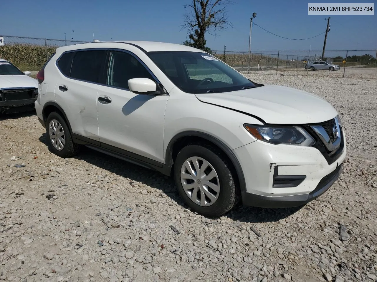 2017 Nissan Rogue S VIN: KNMAT2MT8HP523734 Lot: 71255284