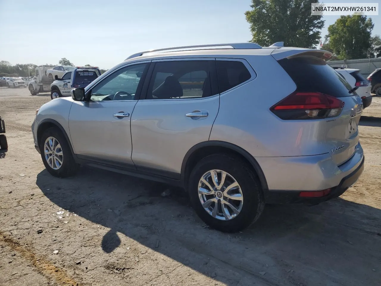 JN8AT2MVXHW261341 2017 Nissan Rogue S