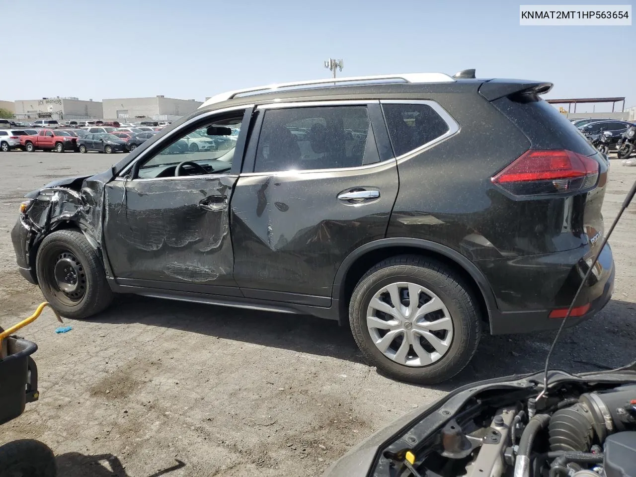 2017 Nissan Rogue S VIN: KNMAT2MT1HP563654 Lot: 71485074