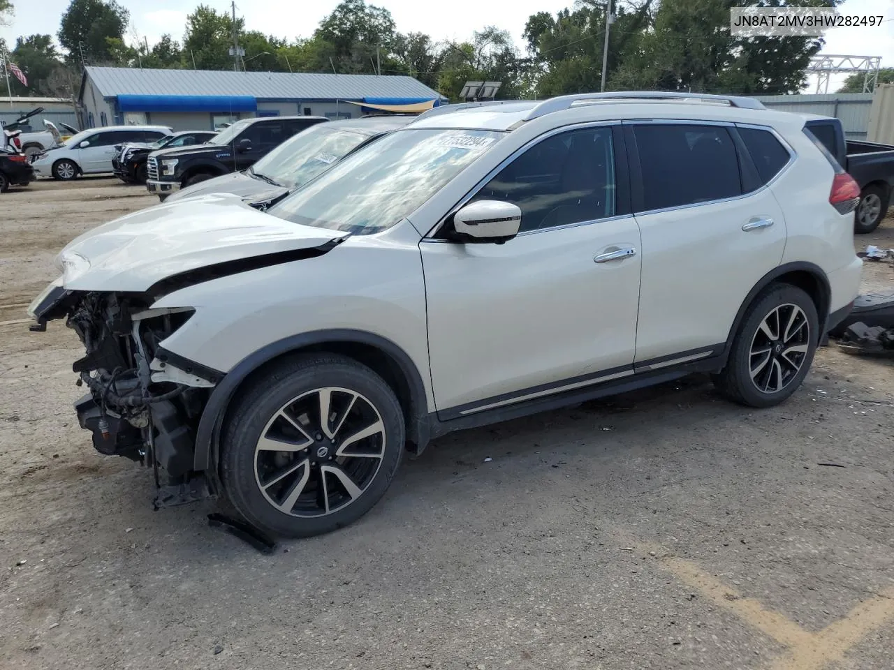 2017 Nissan Rogue S VIN: JN8AT2MV3HW282497 Lot: 71532294