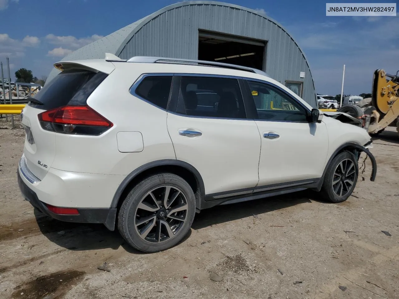 2017 Nissan Rogue S VIN: JN8AT2MV3HW282497 Lot: 71532294