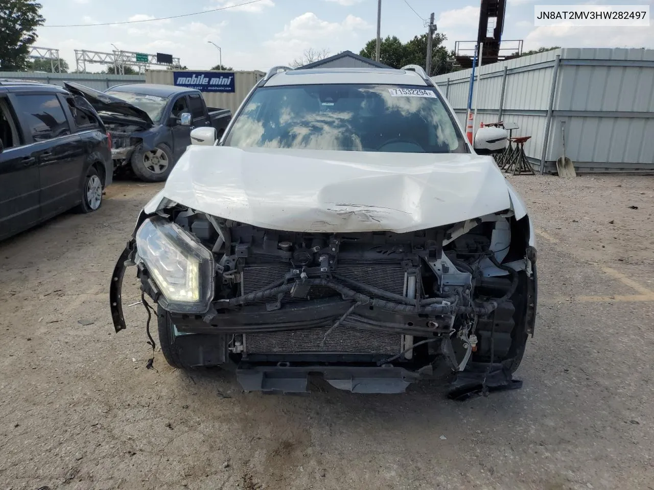 2017 Nissan Rogue S VIN: JN8AT2MV3HW282497 Lot: 71532294