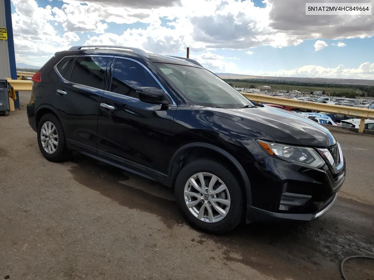 2017 Nissan Rogue Sv VIN: 5N1AT2MV4HC849664 Lot: 71673234