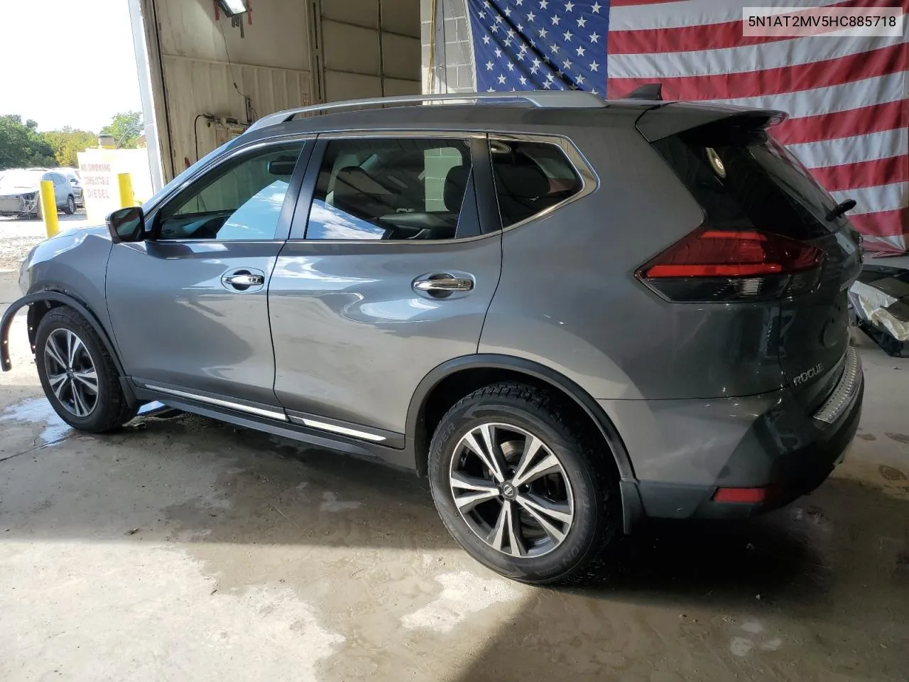 2017 Nissan Rogue Sv VIN: 5N1AT2MV5HC885718 Lot: 71731264